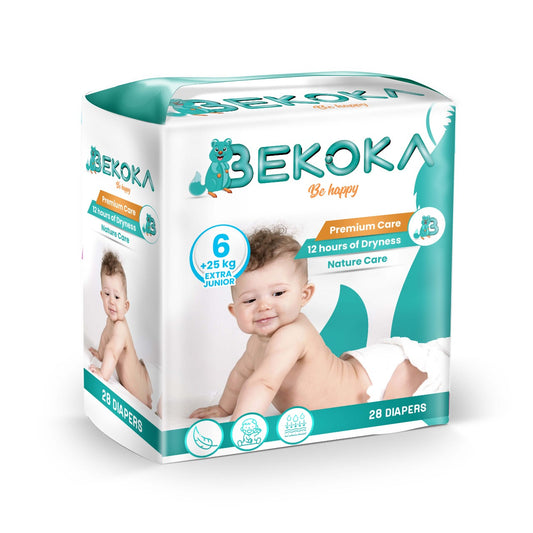 The Best Sleepy Natural Diaper From BEKOKA, Size 6 Weight (16+ kg) 24 Diapers